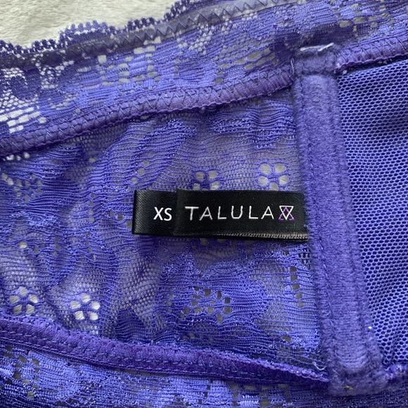 ๐ Talua Bandeau purple lace - Picture 4 of 4